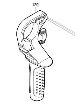 Poignée supplémentaire pour GBH 36 V-LI Compact